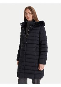 Geox Płaszcz zimowy Bettanie W5626H T3122 F1624 Granatowy Regular Fit. Kolor: niebieski. Materiał: syntetyk. Sezon: zima