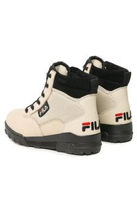 Fila Trapery Grungre II Bl Mid Wmn FFW0218.80039 Beżowy. Kolor: beżowy. Materiał: nubuk, skóra