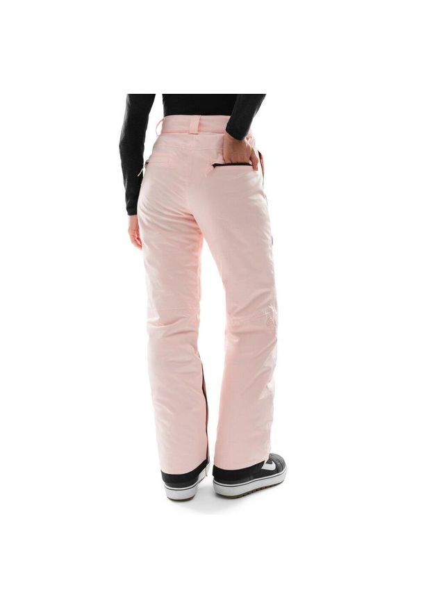 SIROKO - Spodnie snowboardowe damskie P1-W Pilat. Kolor: różowy. Sezon: zima. Sport: snowboard