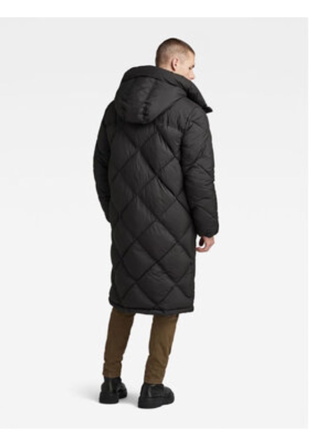 G-Star RAW - G-Star Raw Płaszcz zimowy G-Whistler D23633-D199-6484 Czarny Regular Fit. Kolor: czarny. Materiał: syntetyk. Sezon: zima