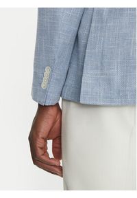 BOSS Marynarka C-Hanry-252 50540742 Błękitny Slim Fit. Kolor: niebieski. Materiał: bawełna #5