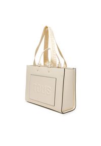 Tous - TOUS Torebka Amaya La Rue New 2002025801 Beżowy. Kolor: beżowy. Materiał: skórzane #5