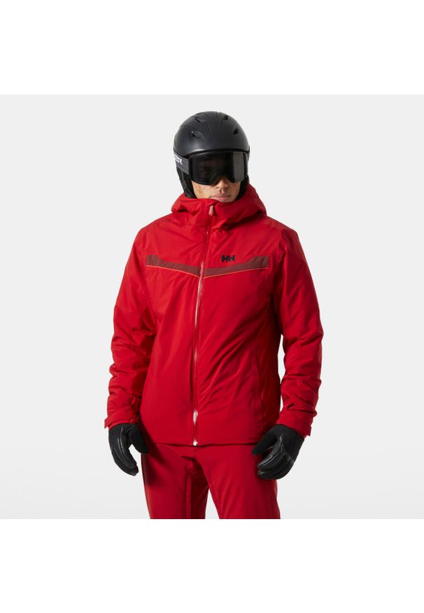 Kurtka narciarska Helly Hansen Panorama 2.0. Kolor: czerwony. Sezon: zima. Sport: narciarstwo
