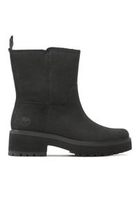 Timberland Botki Carnaby Cool Wrm Pull On Wr TB0A5NS30151 Czarny. Kolor: czarny. Materiał: nubuk, skóra