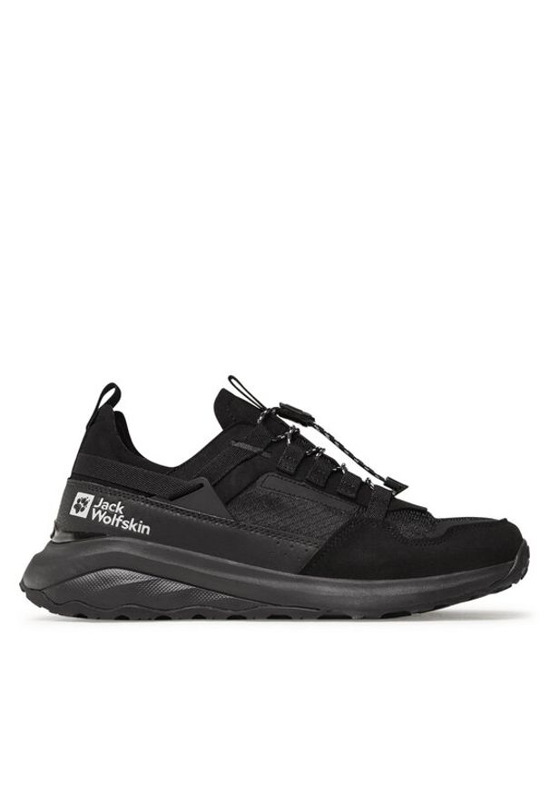 Jack Wolfskin Sneakersy Dromoventure Athletic Low M 4057011 Czarny. Kolor: czarny. Materiał: materiał