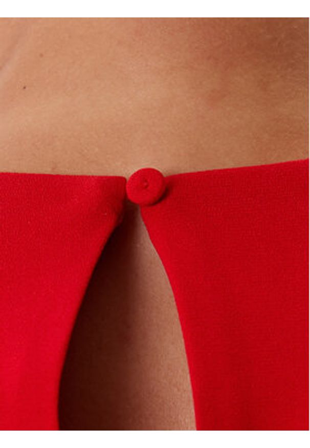 Tatuum Sukienka codzienna Zimona T2508.205 Czerwony Relaxed Fit. Okazja: na co dzień. Kolor: czerwony. Materiał: syntetyk. Typ sukienki: proste. Styl: casual