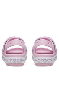 Crocs Sandały Crocband Cruiser Sandal T Kids 209424 Różowy. Kolor: różowy #5