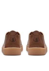 Clarks Półbuty Clarkwood Low 26176866 Brązowy. Kolor: brązowy. Materiał: skóra