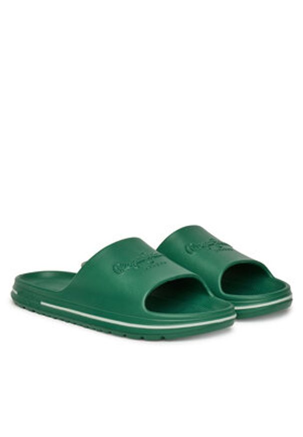 Pepe Jeans Klapki Beach Slide M PMS70159 Zielony. Kolor: zielony