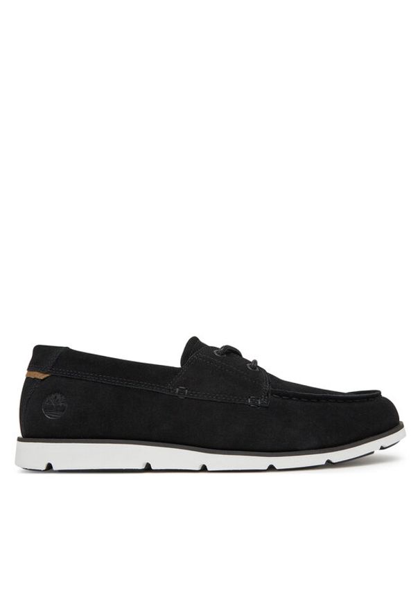 Timberland Mokasyny Grafton Bay TB0A42X7EK41 Czarny. Kolor: czarny. Materiał: skóra, zamsz