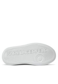 Karl Lagerfeld - KARL LAGERFELD Sneakersy KL65019 Biały. Kolor: biały. Materiał: materiał