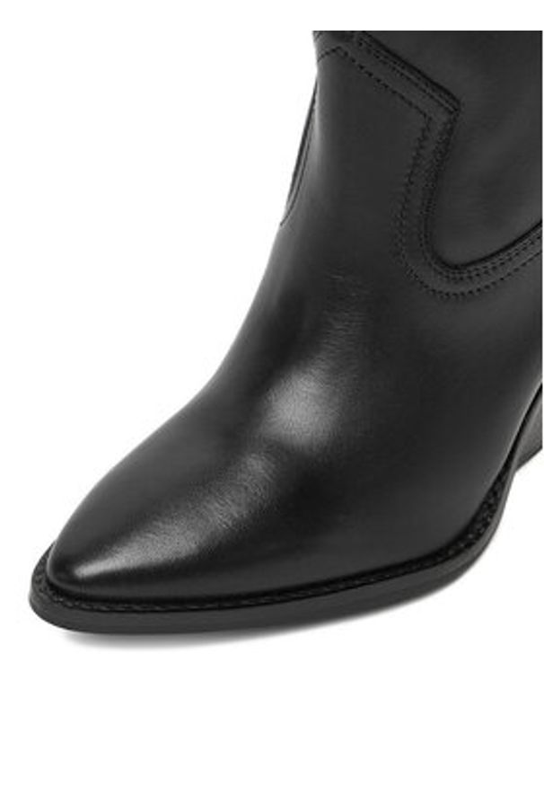 Badura Kowbojki EO-BRAYLE-121881 Czarny. Kolor: czarny. Materiał: skóra