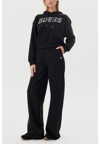 Guess - GUESS Czarne dresowe spodnie damskie Primula, Rozmiar XS. Kolor: czarny. Materiał: dresówka #6