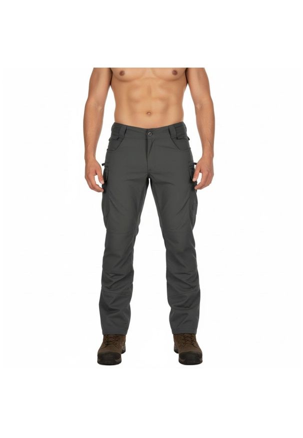 Spodnie turystyczne męskie Helikon-Tex UTP. Kolor: zielony. Materiał: poliester, bawełna. Sezon: lato. Sport: turystyka piesza