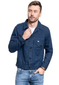 Lee - MĘSKA KURTKA JEANSOWA LEE COWBOY JACKET REGULAR FIT L87OKE36. Materiał: jeans