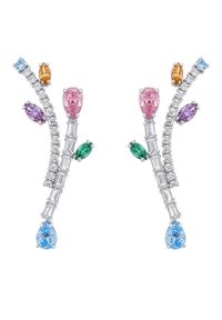 Swarovski Kolczyki 5737426 Srebrny. Materiał: metalowe. Kolor: srebrny #1