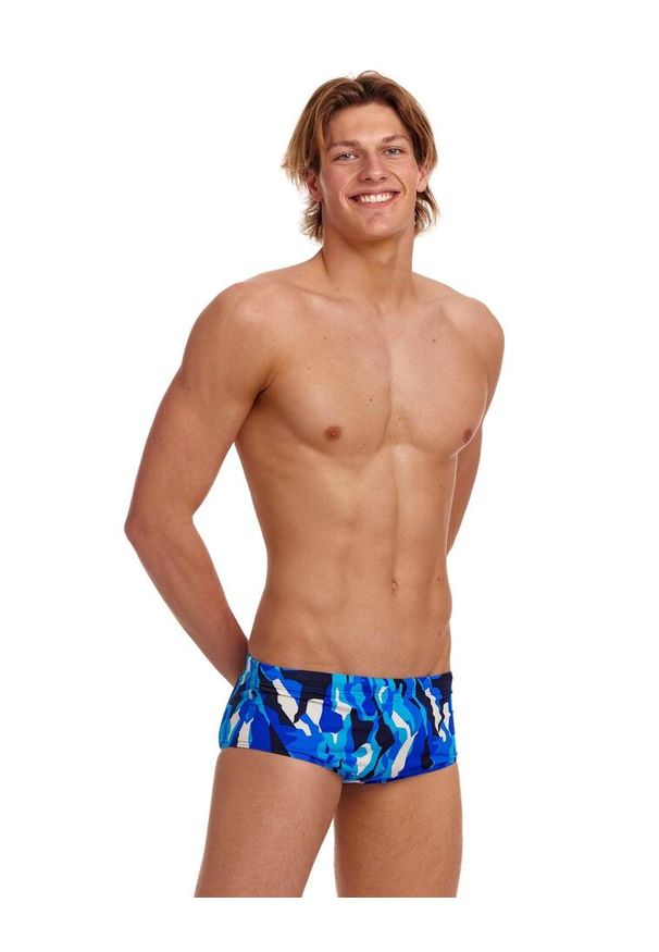 FUNKY TRUNKS - Trunki męskie Funky Trunks Chaz Michael - sidewinder. Kolor: niebieski