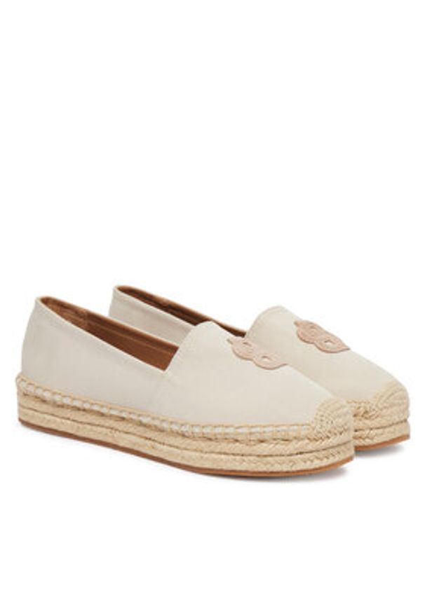BOSS Espadryle Madeira 50563453 Beżowy. Kolor: beżowy. Materiał: materiał