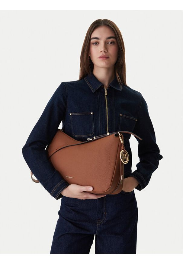 MICHAEL Michael Kors Torebka 30F5GY5M6L Brązowy. Kolor: brązowy. Materiał: skórzane