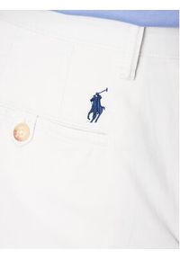 Polo Ralph Lauren Szorty materiałowe 710799213031 Biały Slim Fit. Kolor: biały. Materiał: bawełna