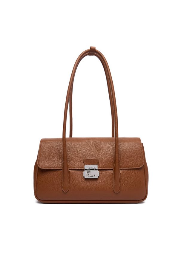 Coccinelle Torebka U4K Coccinelle C-Me Lock E1 U4K 12 03 02 Brązowy. Kolor: brązowy. Materiał: skórzane