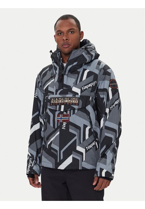 Napapijri Kurtka anorak Rf Next NP0A88T8 Kolorowy Regular Fit. Materiał: syntetyk. Wzór: kolorowy