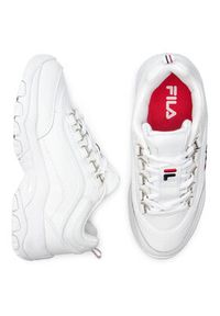 Fila Sneakersy Strada Low Wmn 1010560.1FG Biały. Kolor: biały. Materiał: skóra