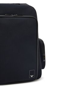 Emporio Armani Plecak EM000087 AF13841 UB118 Granatowy. Kolor: niebieski. Materiał: materiał #5