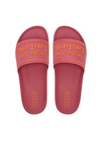 Versace Jeans Couture Klapki 78VA3SQ2 Różowy. Kolor: różowy #3
