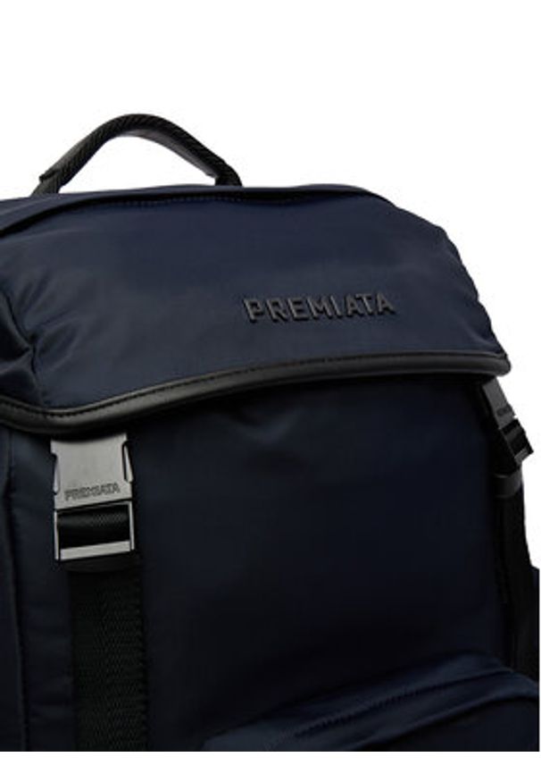 Premiata Plecak Booker VAR 2148 Granatowy. Kolor: niebieski. Materiał: materiał