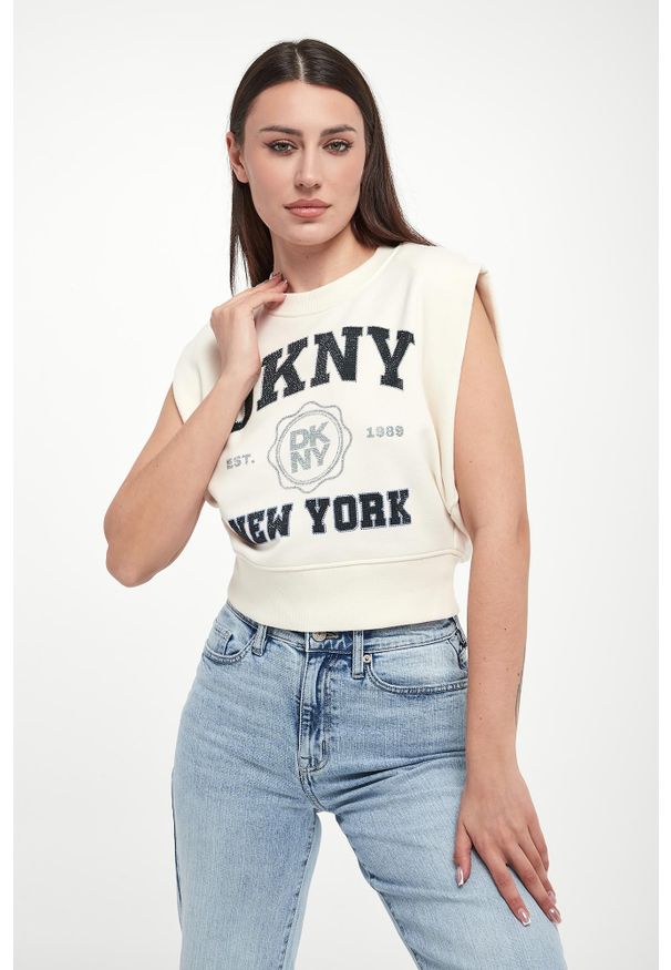 Bluza damska DKNY JEANS. Materiał: jeans
