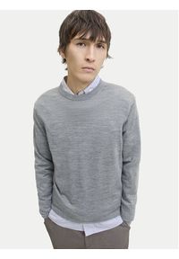 Jack & Jones - Jack&Jones Sweter Merino 12216817 Szary Regular Fit. Kolor: szary. Materiał: wełna #7