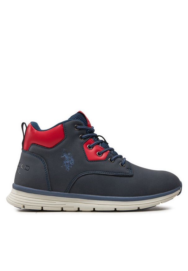 Sneakersy U.S. Polo Assn.. Kolor: niebieski