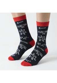 His Story - Skarpetki Bawełniane - Tematyczne - Wzór Matematyczny. Materiał: elastan, bawełna, poliamid #4