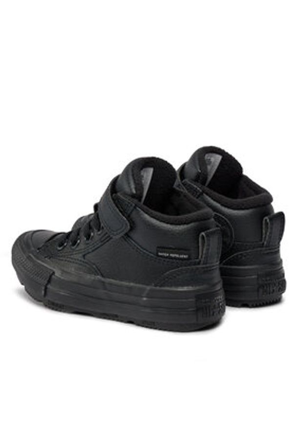Converse Trampki Chuck Taylor All Star Malden Street A04818C Czarny. Kolor: czarny. Materiał: skóra. Styl: street
