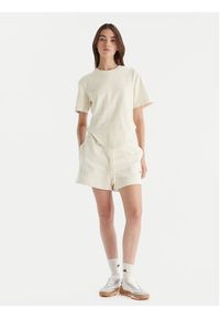 Adidas by Stella McCartney - adidas by Stella McCartney T-Shirt JX6775 Beżowy Regular Fit. Kolor: beżowy. Materiał: bawełna #2