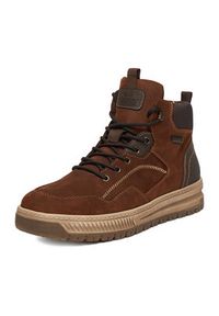 Rieker Sneakersy CEO-38554-22 Brązowy. Kolor: brązowy. Materiał: nubuk, skóra #6