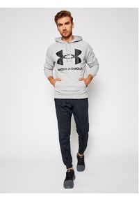 Under Armour Bluza Ua Rival 1357093 Szary Regular Fit. Kolor: szary. Materiał: bawełna #3
