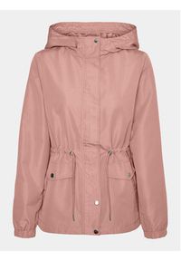 Vero Moda Parka Paisley 10301577 Różowy Regular Fit. Kolor: różowy. Materiał: syntetyk. Wzór: paisley #6