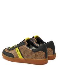 Guess Sneakersy FMPNII ELE12 Brązowy. Kolor: brązowy. Materiał: skóra #4