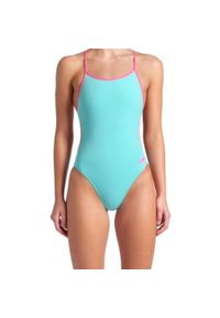 Strój do pływania Arena Solid Lace Back. Kolor: niebieski