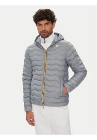 K-Way Kurtka przejściowa Jack K6121HW Szary Slim Fit. Kolor: szary. Materiał: syntetyk #1