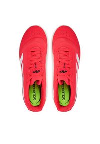 Adidas - adidas Buty do piłki nożnej Predator Club Indoor Sala ID3792 Czerwony. Kolor: czerwony. Materiał: skóra #3