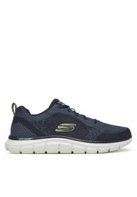 skechers - Skechers Sneakersy Track-Glendor 232699/NVLM Granatowy. Kolor: niebieski. Materiał: materiał #1