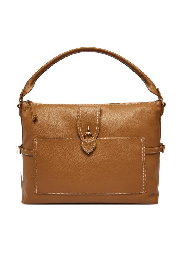 Liu Jo Torebka AA6060 E1109 Brązowy. Kolor: brązowy. Materiał: skórzane