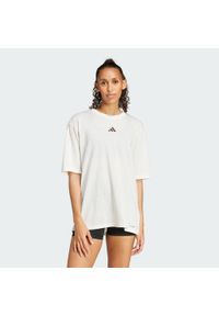 Adidas - Koszulka Climacool One Rep at a Time Training Graphic. Kolor: biały. Technologia: ClimaCool (Adidas). Sport: fitness #1