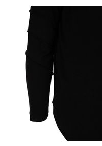 La Haine Inside Us Sweter "LM039" | A2305 3M LM039 | Mężczyzna | Czarny. Typ kołnierza: golf. Kolor: czarny. Materiał: elastan, wiskoza. Długość: długie. Wzór: aplikacja #15