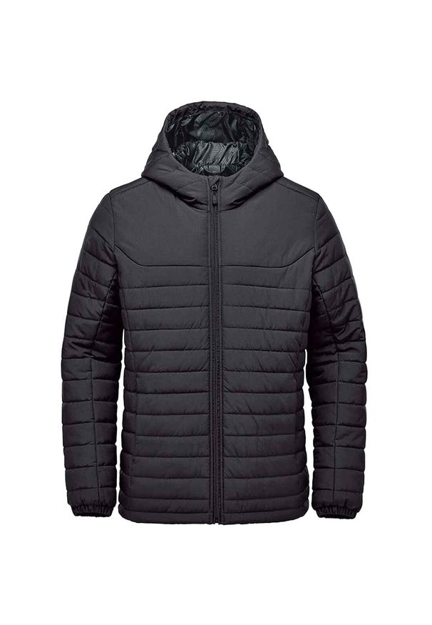STORMTECH - Męska Pikowana Bluza Z Kapturem Nautilus. Typ kołnierza: kaptur. Kolor: czarny