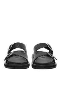 Guess Jeans Klapki EO-R26SS03458 Czarny. Kolor: czarny. Materiał: skóra #2