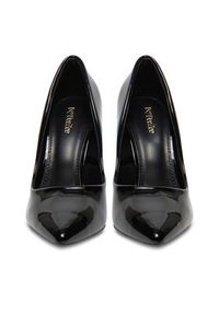 DeeZee Szpilki AB2-4503A Czarny. Kolor: czarny. Materiał: syntetyk, materiał. Obcas: na szpilce #3